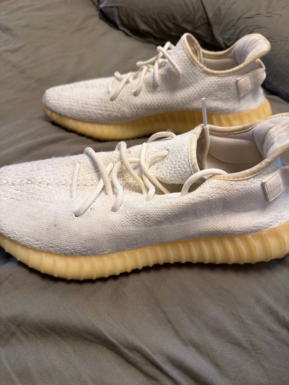 adidas Yeezy Boost 350 V2 "Cream White" — Men's Size 13